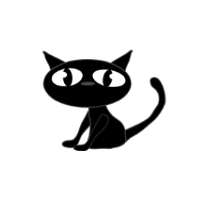 the black cat